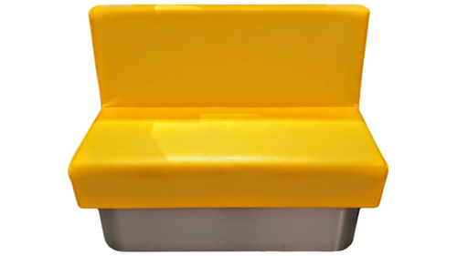 Faux leather bench yellow.jpg