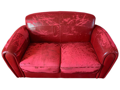 Imitation leather furniture red scrap.jpg